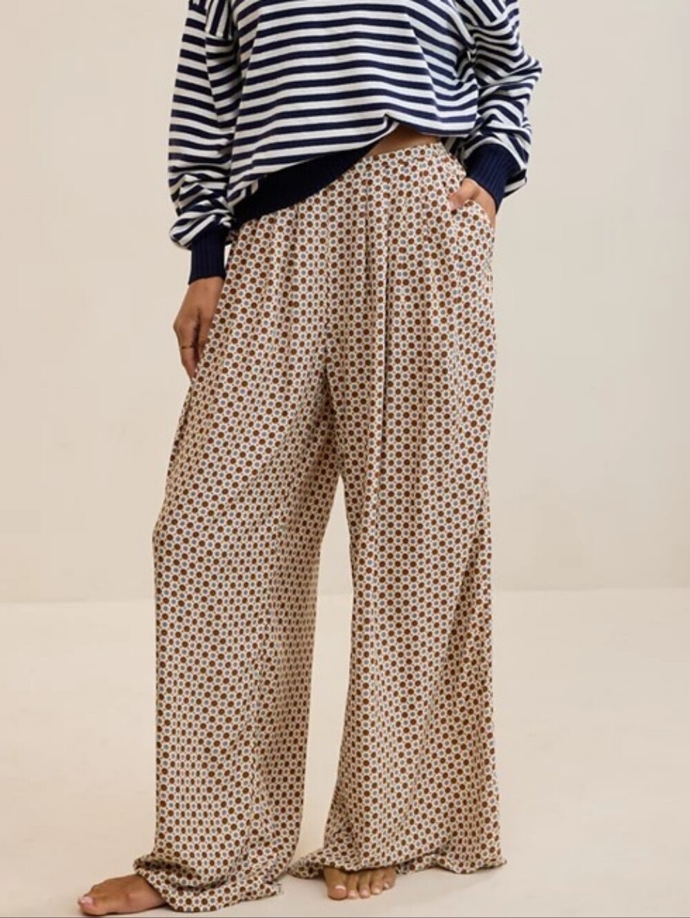 aerie - NWT Drapey Trousers - M